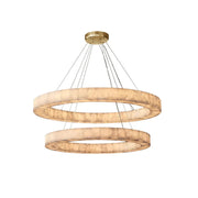 Alabaster Rivage Round Chandelier