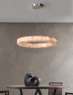 Alabaster Rivage Round Chandelier