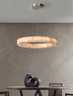 Alabaster Rivage Round Chandelier