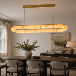 Rivager Lisse Oval Chandelier 74