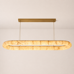 Rivager Lisse Oval Chandelier 74