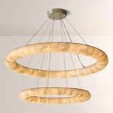 Rivager Lisse Two-Tiered Round Chandelier 60
