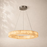 Rivessa Alabaster Round Chandelier 31