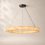 Rivessa Alabaster Round Chandelier 40