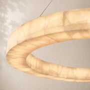 Rivessa Alabaster Round Chandelier 40