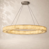 Rivessa Alabaster Round Chandelier 60