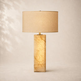 Rivessa Alabaster Table Lamp 24