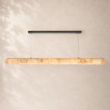 Rivessa Lisse Alabaster Linear Chandelier 80