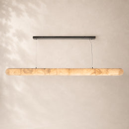 Rivessa Lisse Alabaster Linear Chandelier 80