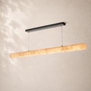 Rivessa Lisse Alabaster Linear Chandelier 80