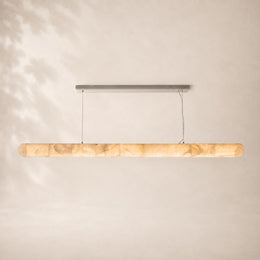 Rivessa Lisse Alabaster Linear Chandelier 80