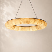 Rivessa Lisse Alabaster Round Chandelier 41