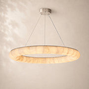 Rivessa Lisse Alabaster Round Chandelier 41
