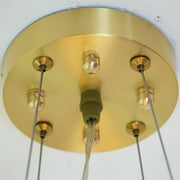 Rectangular Alabaster Round Chandelier