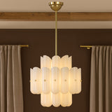 Lorna Glass Double Tier Chandelier 25