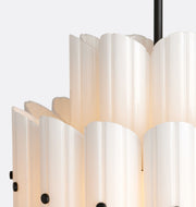 Lorna Glass Double Tier Chandelier 25