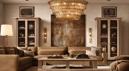 Lorenza Glass Round Chandelier 48