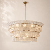 Lorenza Glass Round Chandelier 48