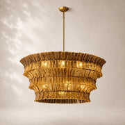 Lorenza Glass Round Chandelier 48