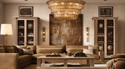 Lorenza Glass Round Chandelier 60