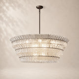 Lorenza Glass Round Chandelier 60
