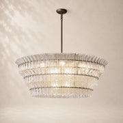 Lorenza Glass Round Chandelier 60