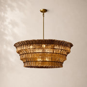 Lorenza Glass Round Chandelier 60
