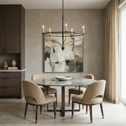 Rosalind Rattan Chandelier