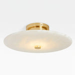 Round Ankeny Alabaster Ceiling Lamp — image 10