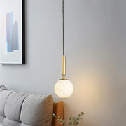 Round Bosso Alabaster Pendant Lamp — image 4