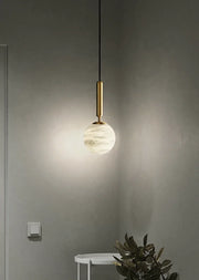 Round Bosso Alabaster Pendant Lamp — image 25