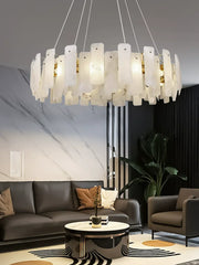 Round Noah Alabaster Chandelier
