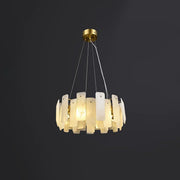 Round Noah Alabaster Chandelier
