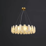 Round Noah Alabaster Chandelier