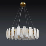 Round Noah Alabaster Chandelier