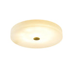 Round Sophie Alabaster Ceiling Lamp