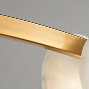 Round Trinidad Alabaster Chandelier — image 12