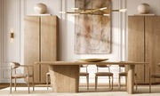 Rouvelle Modern 8 Lights Etched Rod Chandelier 65