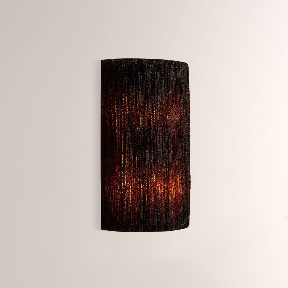 Jovyn Beaded Jute Fringe Wall Sconce