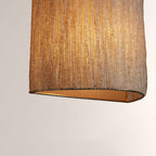Jovyn Beaded Jute Fringe Wall Sconce