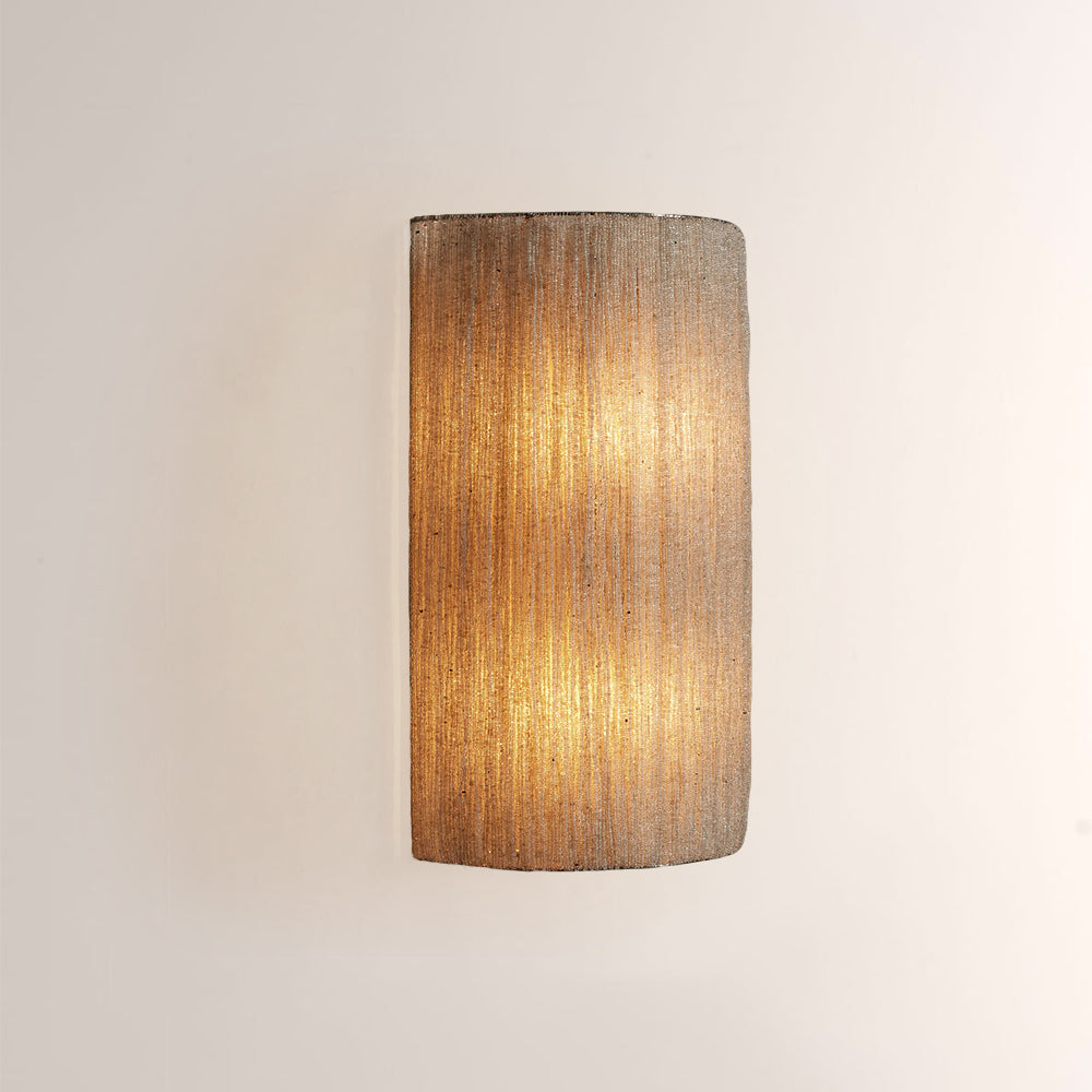 Jovyn Beaded Jute Fringe Wall Sconce
