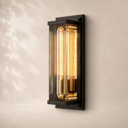 Savren Crystal Grand Rectangular Sconce 20