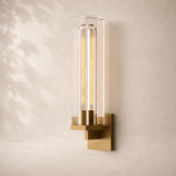 Savren Crystal Rectangular Sconce 17