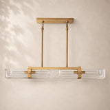 Savren Crystal Linear Chandelier 48