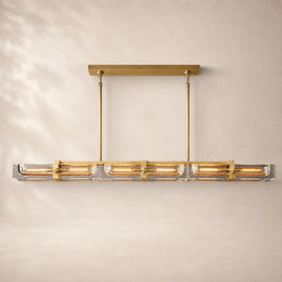 Savren Crystal Linear Chandelier 72