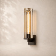 Savren Crystal Rectangular Sconce 17