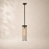 Savren Crystal Square Pendant Light 13
