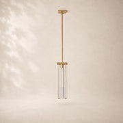 Savren Crystal Square Pendant Light 13