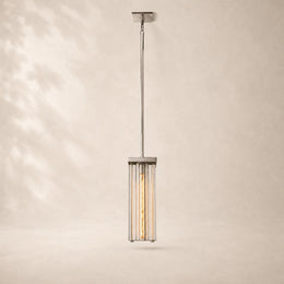 Savren Crystal Square Pendant Light 13