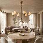 Veyra 6 Light Round Chandelier 42"D 55"D 68"D